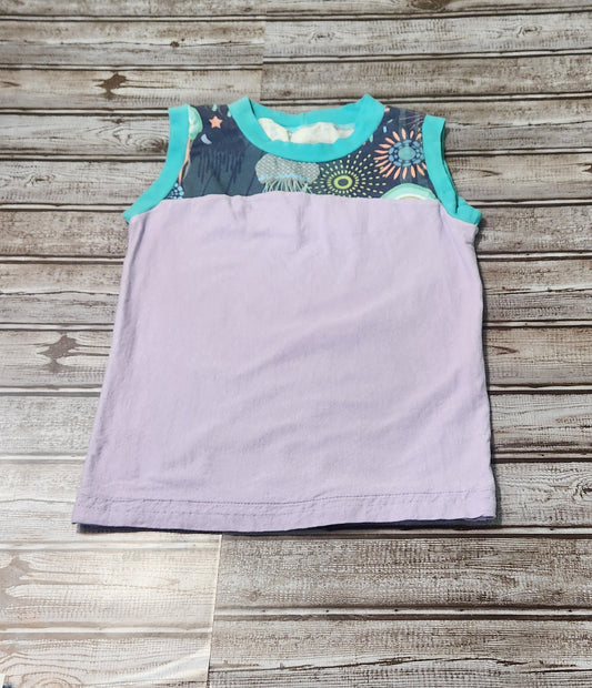 5t Jellyfish Color Block Tank top