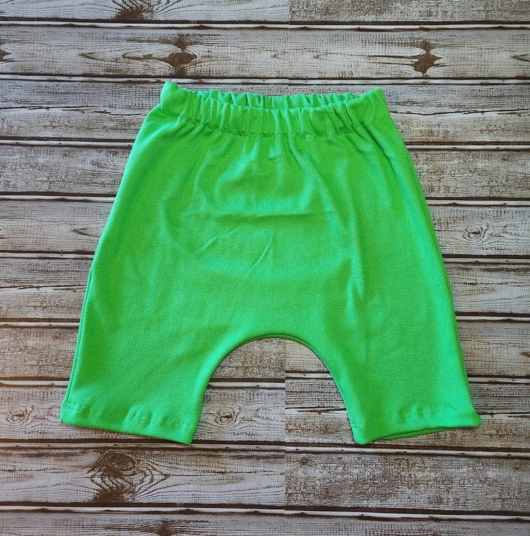 Harem Shorts - Bright Green